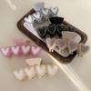 Korean Style Acetic Acid Hairclaw Vintage Sweety Girls Daily Travel Hair Clip Creative Pink Heart Cute Animal Hair Accessories