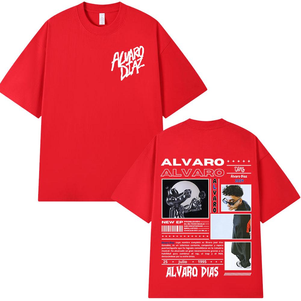 Alvaro Diaz Sayonara Album Graphic T Shirts Unisexs Clothing Hip Hop Fashion Oversized Short Sleeve Tshirt Casual Cotton Tshirts