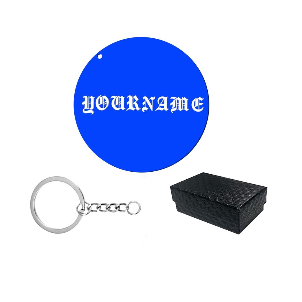 Индивидуальный подарочный брелок для ключей с 3D-печатными шрифтами Chomsky