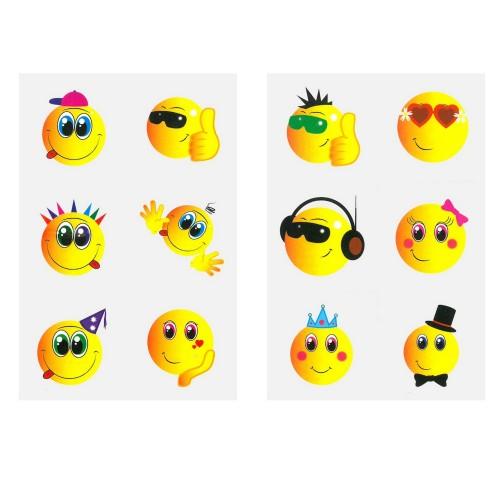 Временная татуировка Эмодзи