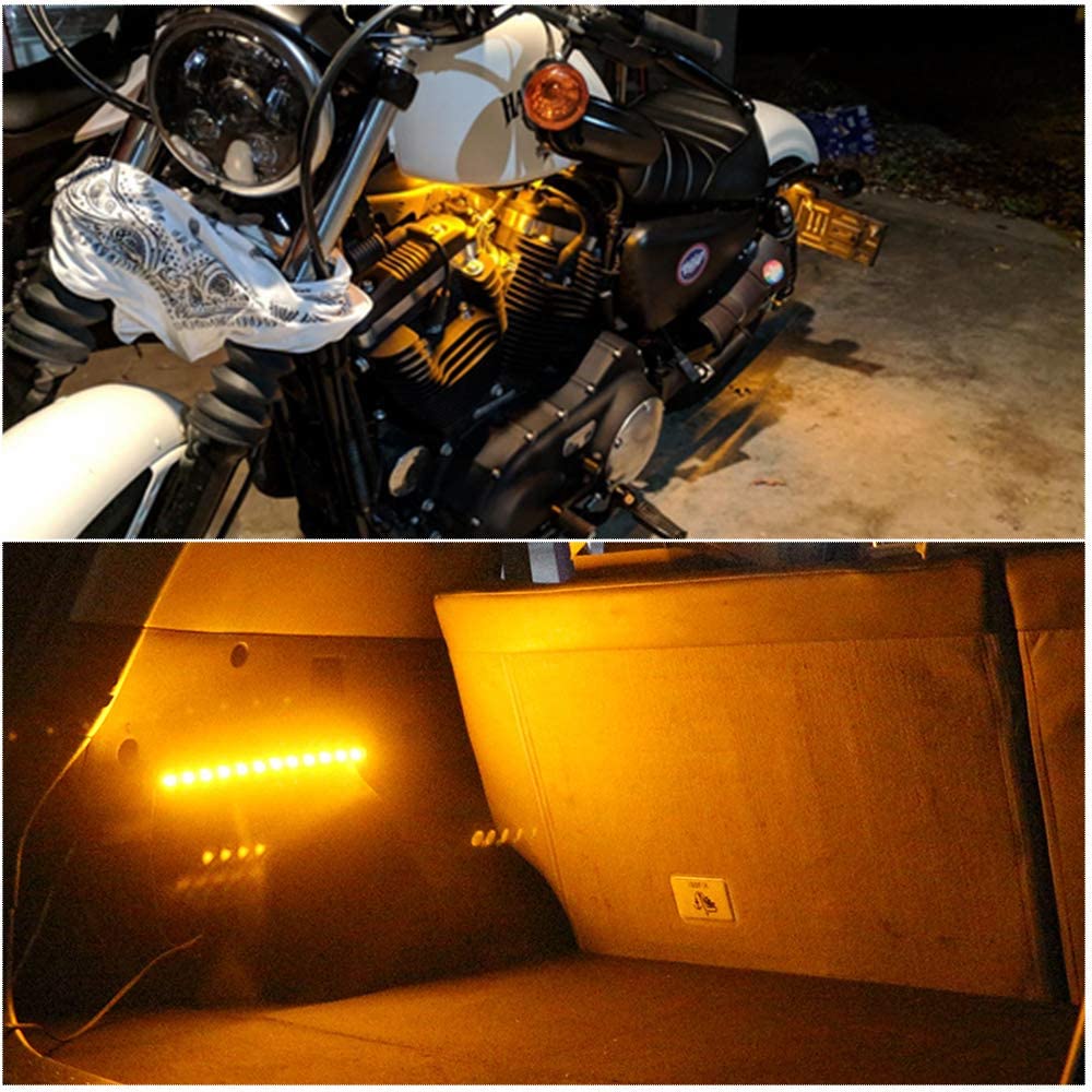 1 PCS Car Ambient Decorative LED Strip Light Auto DRL Styling Flexible Atmosphere Lights 12V 15 SMD 30CM White Red Yellow Bule