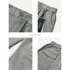 Menseye Men's Casual Pants, Loose Fit, Slimming, Simple, Versatile, Elastic Waist, Small Harem Cargo Pants