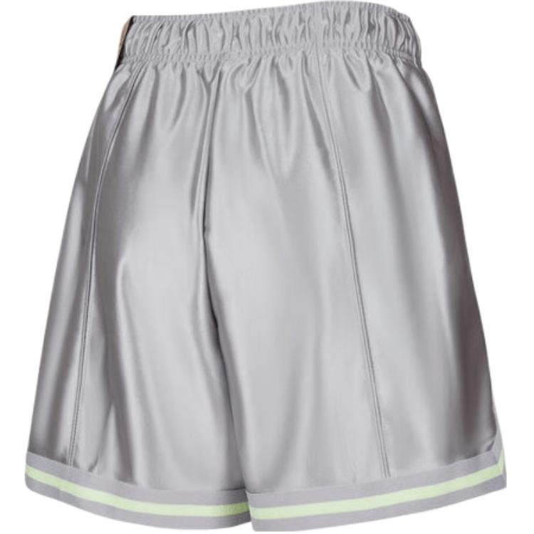 Nike Как W Nsw Street 6 Satin Gx Fashion Мягкие Удобные Спортивные Шорты Женские шорты Серебристый HJ0164-077