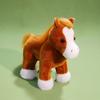 Fluffy Fine Horse Plush Toy PP Cotton Long Hair Horse Stuffed Doll  New Year