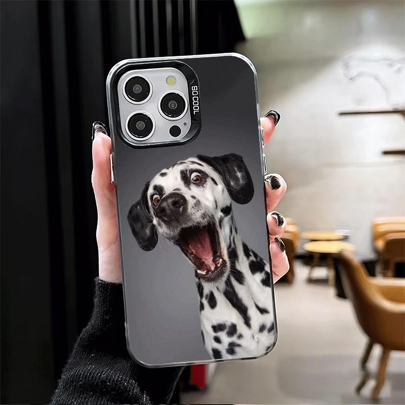 Чехол для телефона Dalmatian Cute Dog, противоударный, для iPhone 17 Air 16 16E 15 Pro Max 14 Plus 13 Mini 12, задняя крышка, защита от падения, Fundas