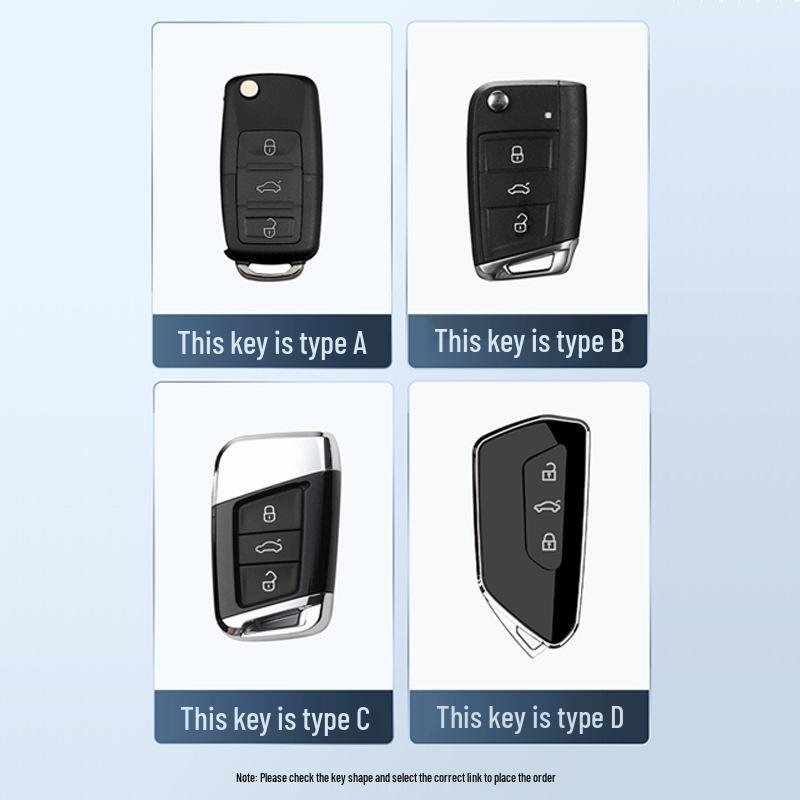 Volkswagen Magotan/Passat Key Cover for 2024/2025 CC, Passat Variant - B8 Shell with Buckle