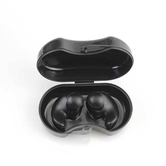 1 Pair Bath Earplugs Easy To Wear Professional Non-slip Perfect Fitting Soft Assisted Swimming Comfortable Swimming Earplugs