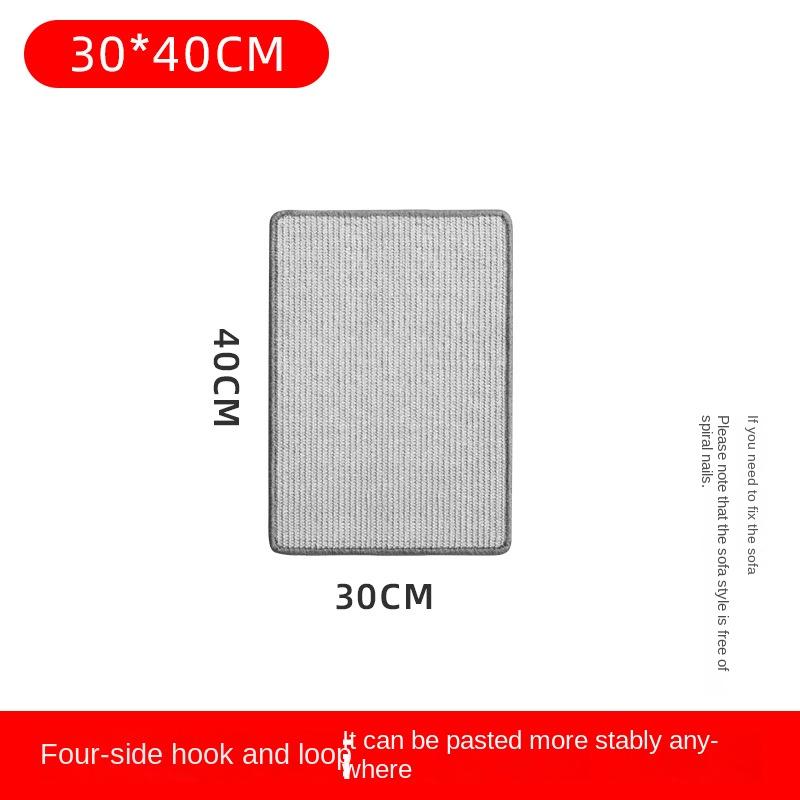 Коврик из сизаля износостойкий, устойчивый к царапинам, без крошек, анти-царапающий коврик для кошачьих когтей Товары для домашних животных Коврик для кошачьих когтей