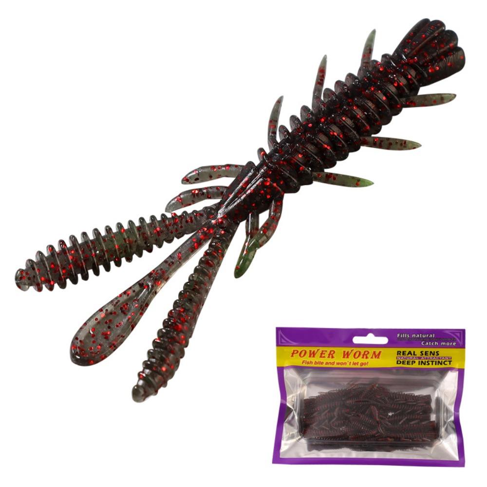 10PCS TPE Fishing Soft Lures 70mm Artificial Lures New Fishing Jig Lure Fishing
