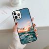 Летний закат на пляже, море, чехол для телефона для iPhone 17 Air 14 15 16 13 12, чехол для Apple 14 15 16 Pro Max Plus