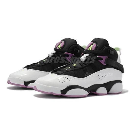 Jordan 6 Колец Мид Белый Светло-фиолетовый - 323419-150
