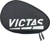 Victas Table Tennis Racket Color 672102 Case, Block, Black/Gray,