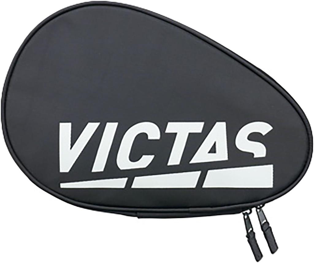 Victas Table Tennis Racket Color 672102 Case, Block, Black/Gray,