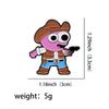 Enamel Pins Smiling Friends Character Brooch Pines Lapel Pins Badge Clothing Accessories Diy Fashion Jewelry Friends Funny Gifts