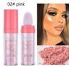 5 Colors Highlighter Powder, Body Brightens Face Blusher Patting Powder Highlighter Makeup Body Glitter Stick with Makeup