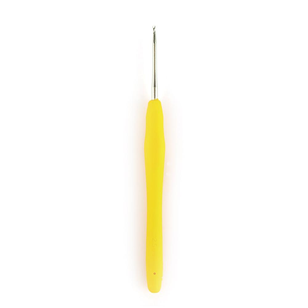 2.0-10mm Multicolor Craft Tools Ergonomic Handle Weave Yarn Knitting Needles Crochet Hook Aluminum