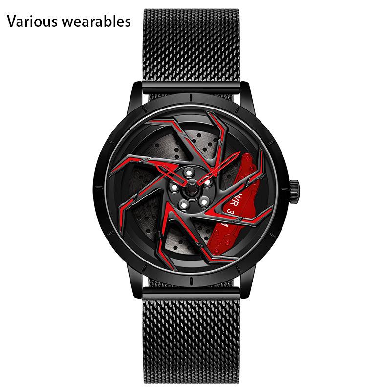 Ремень Подросток Личность Тренд Водонепроницаемый Студент Мужской Кварцевые Часы