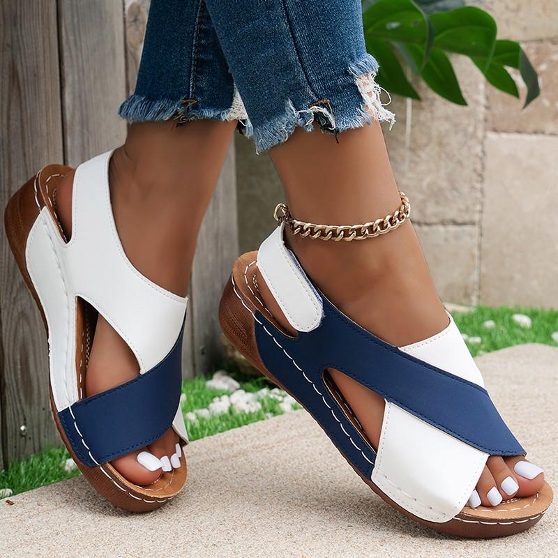 Shoes Sandals Women Summer Party Women's Shoes Elegant Women's Sandals Wedge Ladies Shoes Open Toe Footwear Women Sandal Female