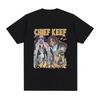Футболка I Love Chief Keef унисекс, повседневная футболка с коротким рукавом, винтажная готическая футболка большого размера из хлопка, хип-хоп, уличная одежда, унисекс, топ