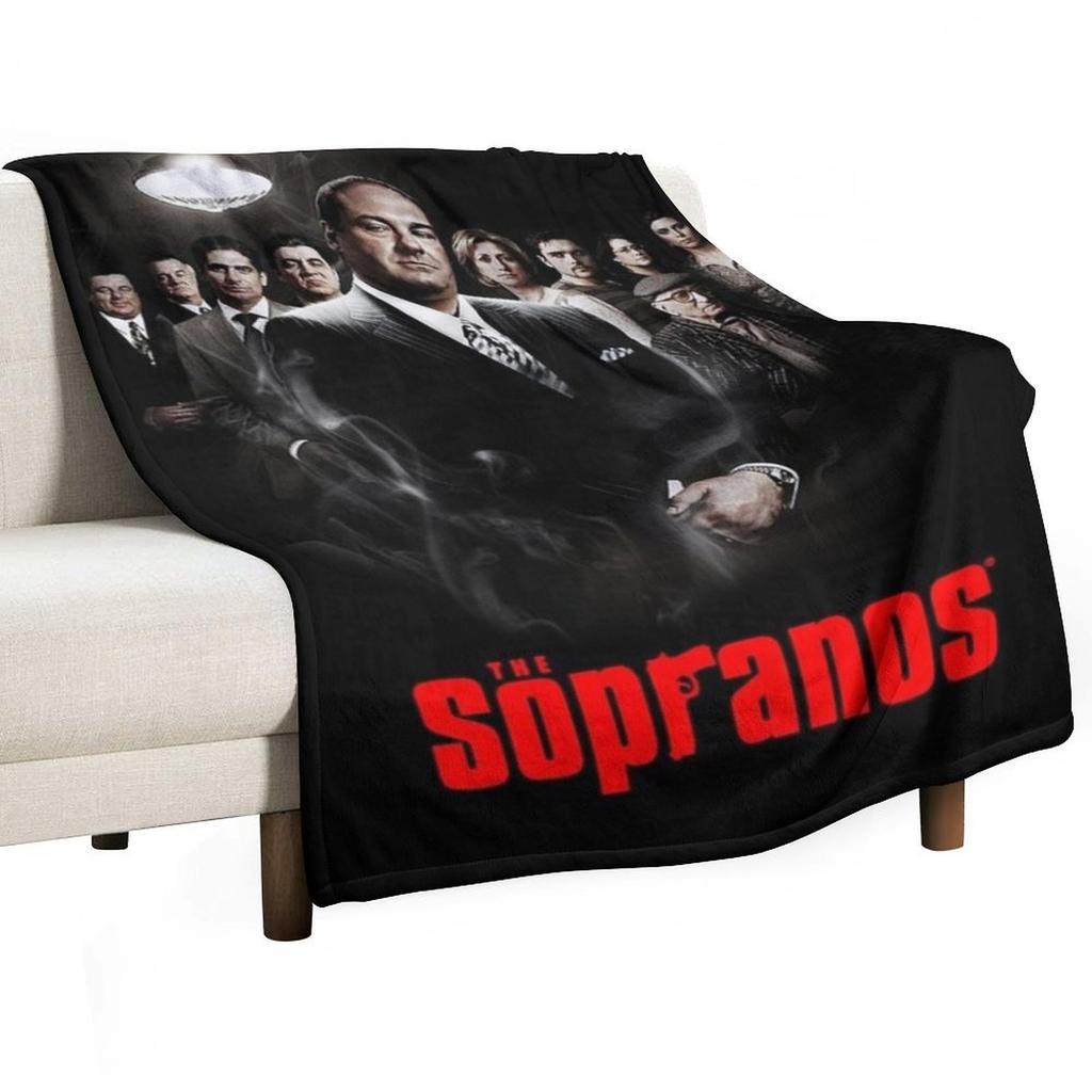 Клан Сопрано Винтажное Пледо Мягкие Постельные Красивые Теплые Аниме Пледы