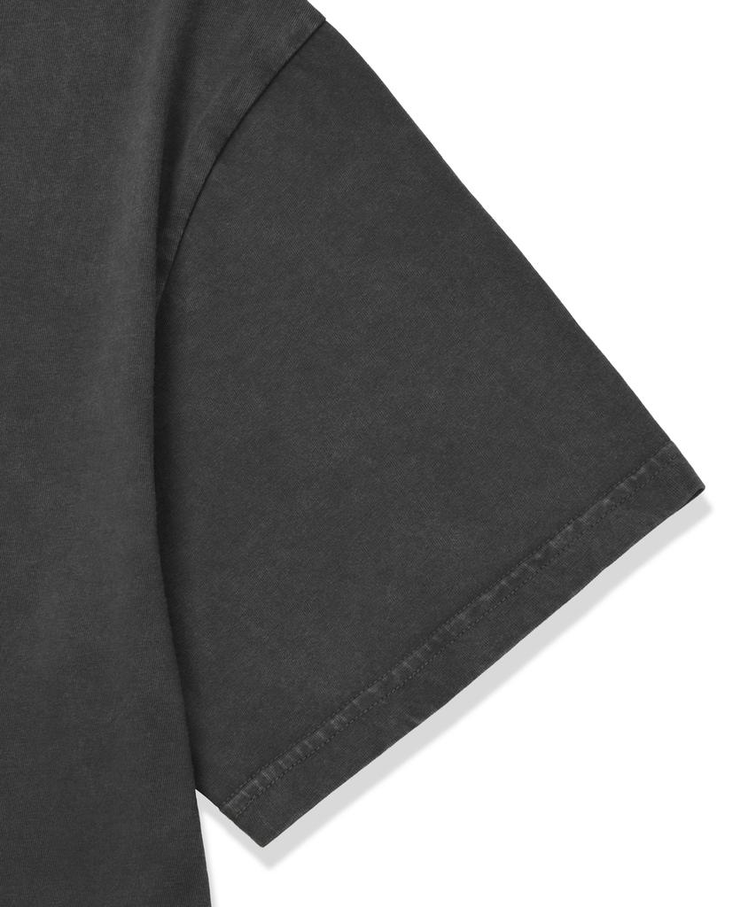 BROWNBREATH Endless Wave Tee - Charcoal