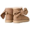 UGG Классические мини-босоножки с бантом, женские кроссовки, цвет загара 1176310-SAN