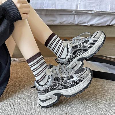 FCS Silver Женские модные кроссовки на толстой подошве J-C2025