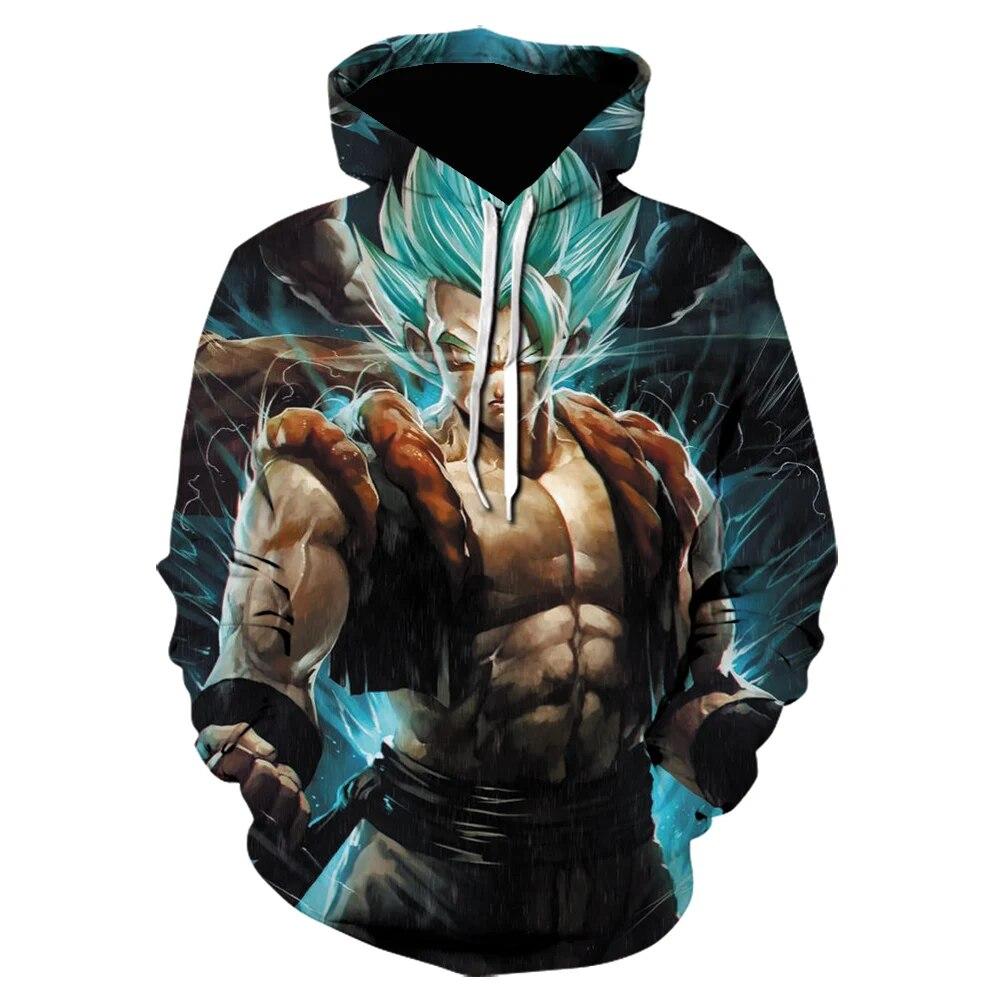 Cartoon Warrior Hooded Pullover, Men Bold Character Graphic Sweatshirt, Long Sleeve Soft Street Wear Ideal for Youth Daily Outfits