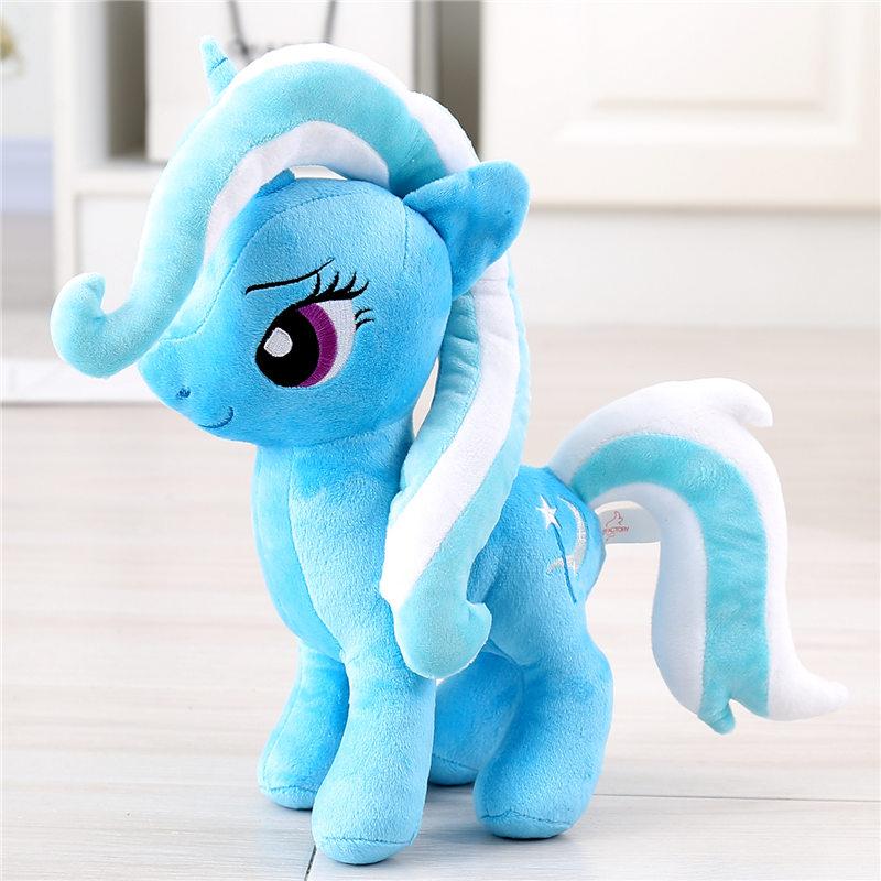 New My Little Pony Plush Toys Twilight Sparkle Pinkie Pie Rarity Fluttershy Applejack Rainbow Dash Stuffed Doll Kid Xmas Gift