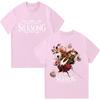 Hollow Knight Silksong Graphic T Shirt Men's Clothing Casual Short Sleeve Top Fashion Cartoon Hot Game Unisex T-shirt Cotton Tee