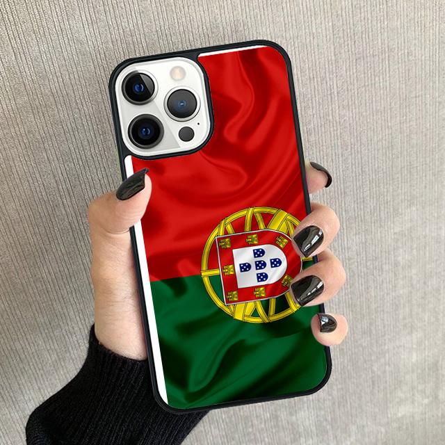 Чехол для телефона с флагом Португалии для iPhone 17 Air 15 16 11 12 13 14 Pro Max Чехол для iPhone 17 Air Max Plus coque Fundas Shell