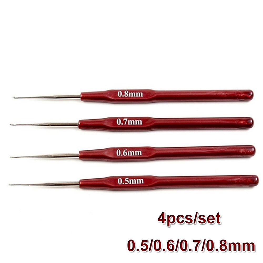 Плетение волос Инструменты для изготовления волос Плетельщики Дреды Крючок для вязания Поддержание косы Вязальные крючки