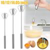 10/12/14.05 Inch Egg Beater Semi-automatic Accessories Manual Kitchen Tools Rotating S6F8