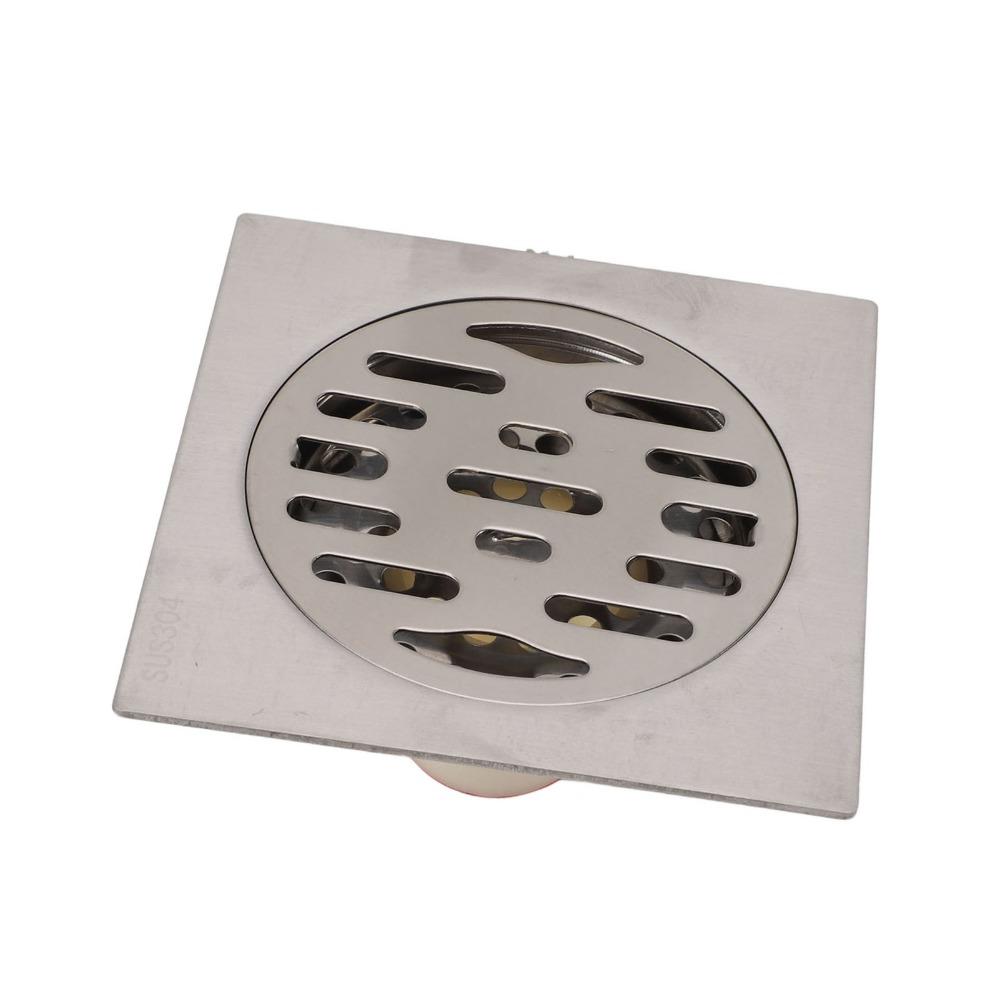304 Stainless Steel Square Floor Drain Odor Proof Shower Floor Drain Floor Drain  Laundry Room