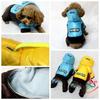 Reflective Large Breed Dog Rain Poncho - Waterproof & Windproof Hooded Raincoat