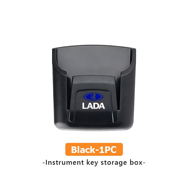 Car Key Holder Clip Interior Storage Box Dashboard Auto Organizer Accessories For Lada Xray Granta Priora Sedan Sport Kalina gfs9