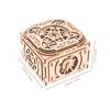 3D Wooden Puzzle Music Box with Hidden Compartments Jewelry Box Mechanical Model Kits DIY Assembly