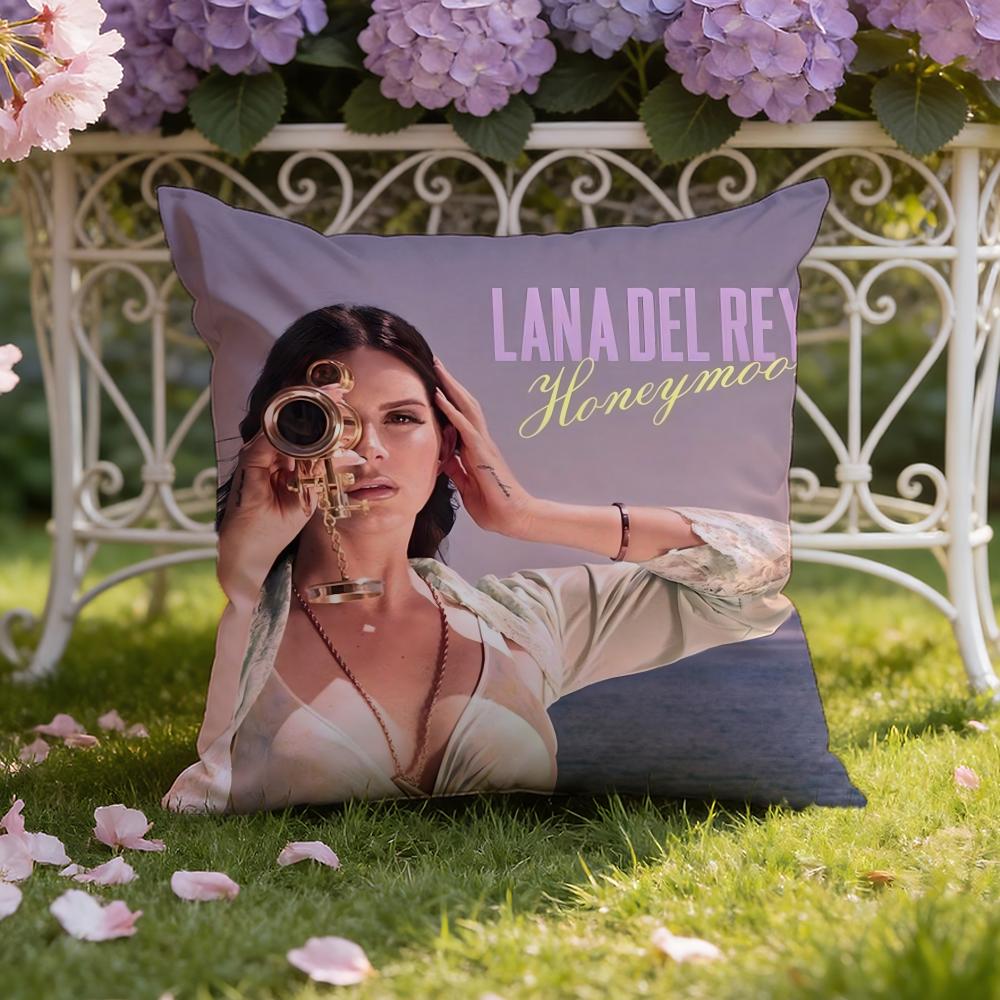 Чехол на подушку Lana Del Rey для дома и автомобиля, двухсторонний: Двусторонняя конструкция для максимального комфорта