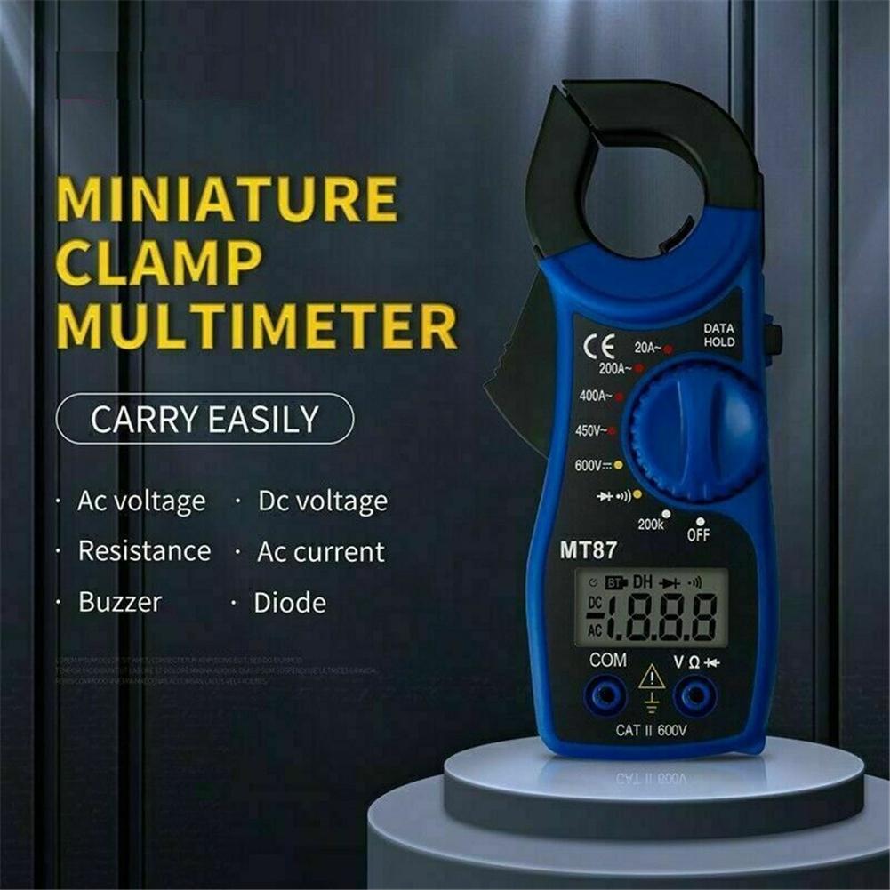 Mt-87 Digital Multimeter Clamp-on Voltage Current Meter Resistance Measurement Voltage
