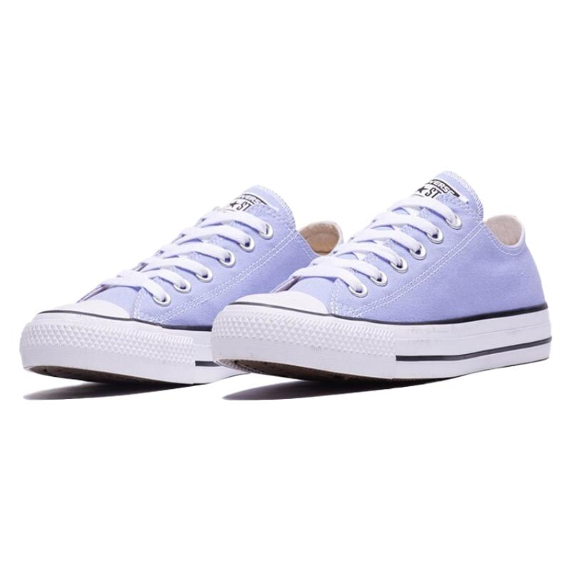 Converse Chuck Taylor All Star Повседневные Универсальные Низкие Эспадрильи Унисекс Фиолетовые