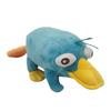 25CM New Simulated Blue Perry The Platypus Plush Toys Anime Stuffed Animals Duck Dolls Boys Girls Christmas Birthday Gifts.