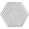 Pegboard - Hexagon - 17 Cm - Transparent - For Jumbo Iron-on Beads