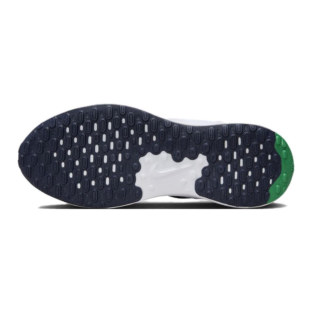 Nike Детские кроссовки Revolution 7 GS Midnight Navy Stadium Зеленые детские белые персидско-фиолетовые FB7689-101