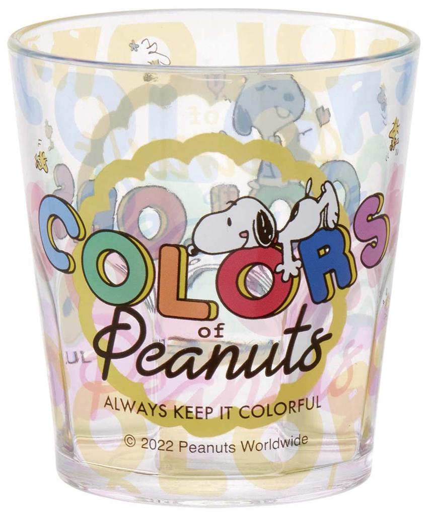 Skater Acrylic Peanuts Cup, 280ml, Snoopy, Colors, KSA4-A
