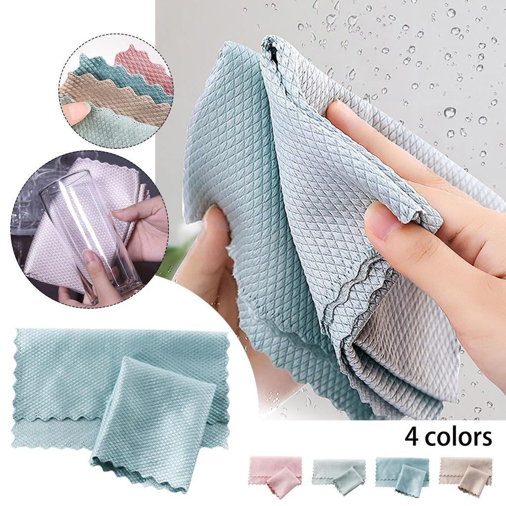 Wipe Cleaning Wipes 1Pcs 25*25cm/30*40cm Non Marking Absorbs Water Nanoscale Cleaning Cloth Cleaning Cloth Multi-Functional Reusable Accessories