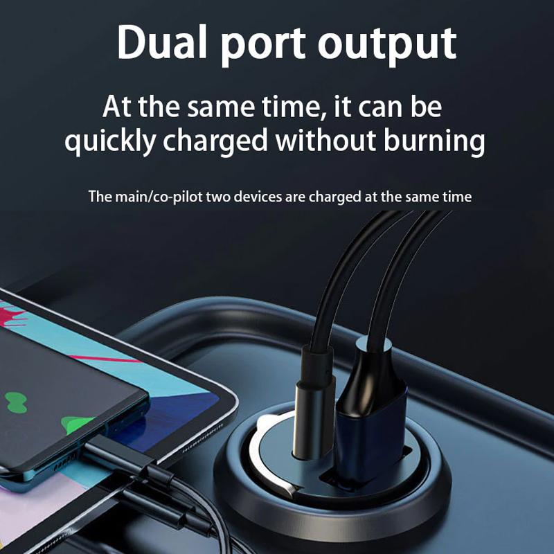 200 Вт USB автомобильное мини-зарядное устройство быстрая зарядка QC 4.0 USB PD адаптер прикуривателя 100 Вт скрытое зарядное устройство для телефона 12-24 В