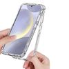 Для Samsung Galaxy S25+/S24+ Чехол Прозрачный Акриловый ТПУ Защита от Царапин