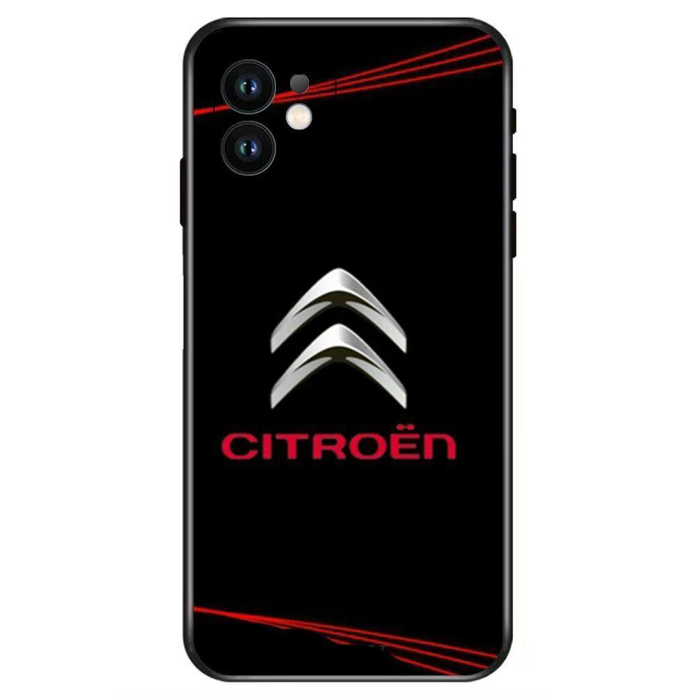 Мягкий ТПУ чехол для телефона Citroen для iPhone 16 15 14 13 12 Pro Официальная обложка Apple для iPhone 16 Plus 12 13 14 15 16 17 Pro Max