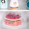 1Pc Microwave Food Anti-Sputtering Cover Heated Sealed Covers Oven Oil Cap Food Splatter Guard Covers Kitchen Tool
