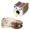 Игрушка для кошек Мяч для кошек Игрушка для кошек Игрушка для кошек Царапки Товары для кошек Складной Облегчает недостаток упражнений Деформация Забавный